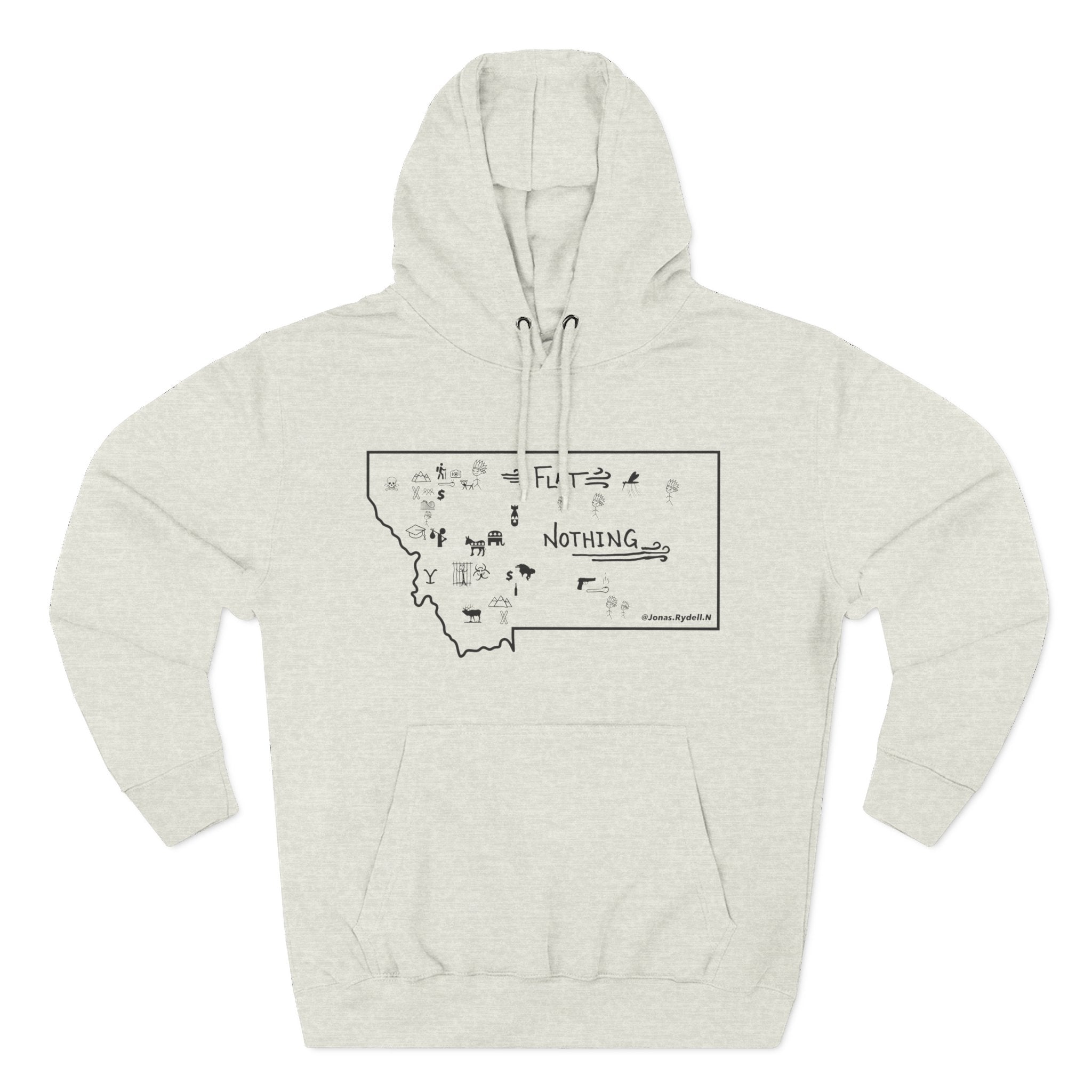 The Real Montana Map Pullover