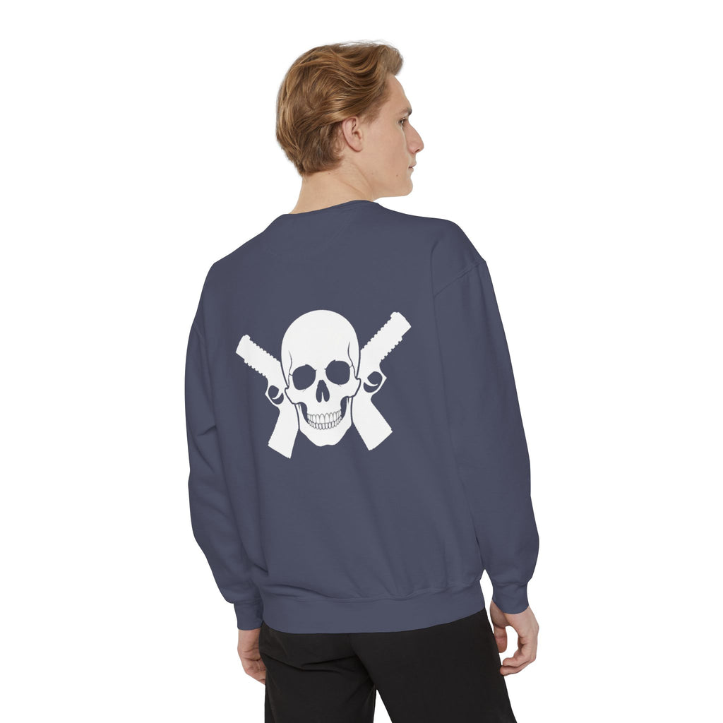 Alwayz Packin Front/ Skull Guns Back Sweatshirt