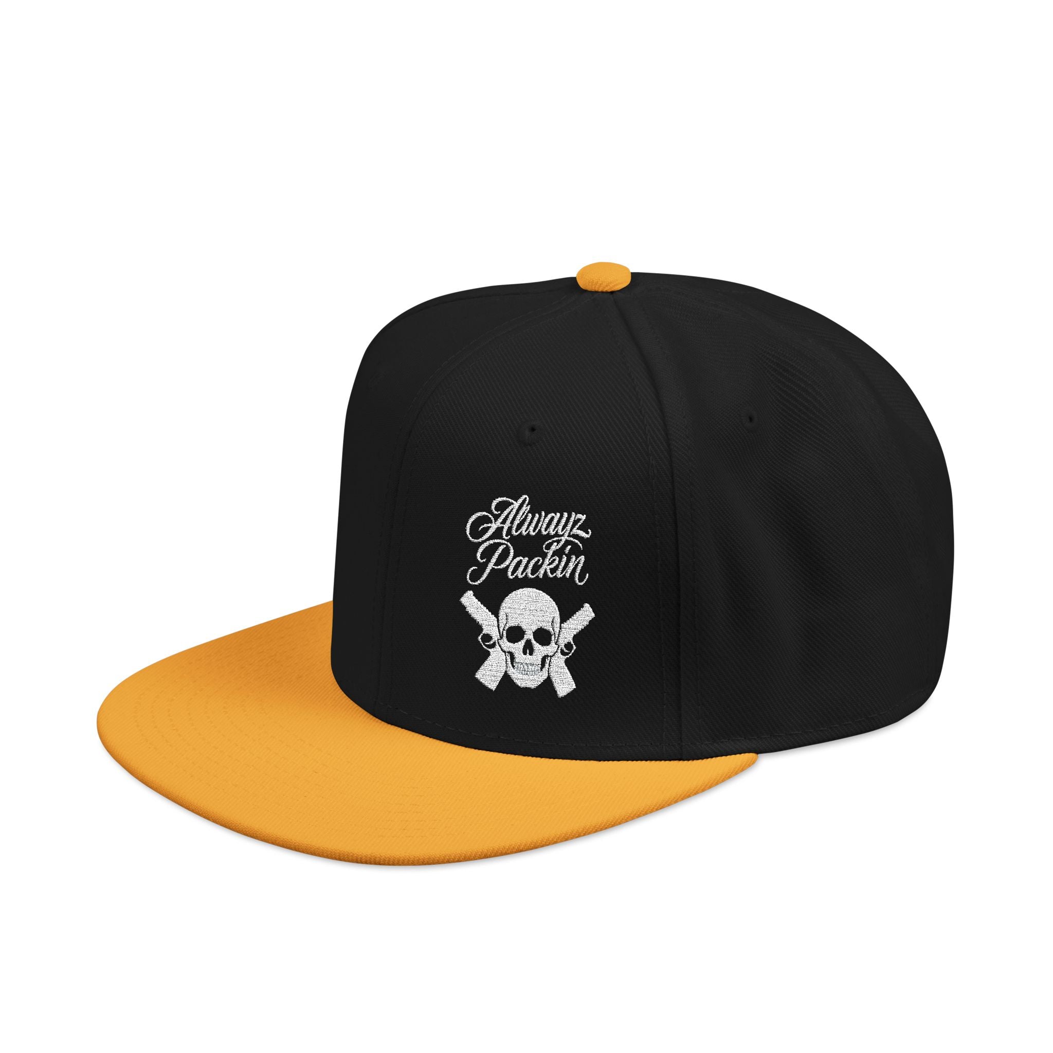 Embroidered Alwayz Packin Flat Bill