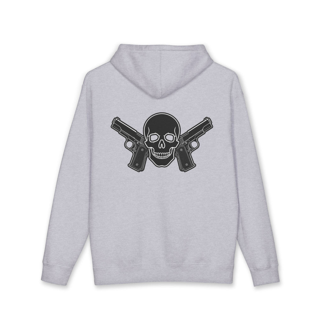 Alwayz Packin Front/ Skull and Guns Back