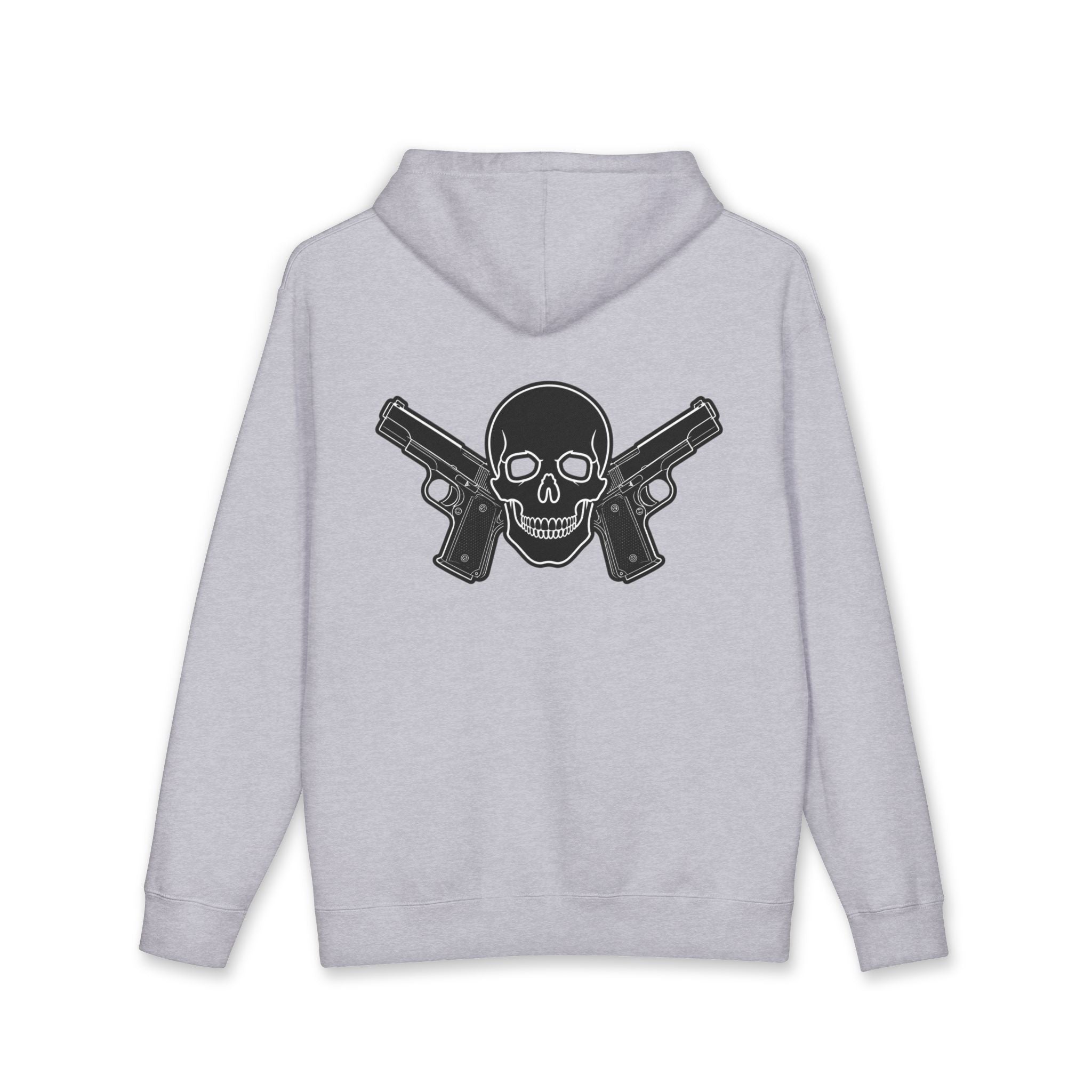 Alwayz Packin Front/ Skull and Guns Back