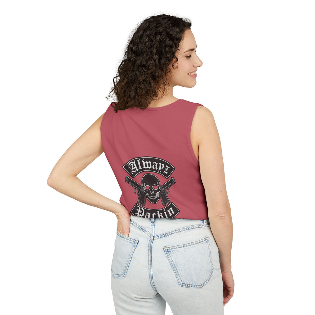 Alwayz Packin Front/ Skull Rocker Back