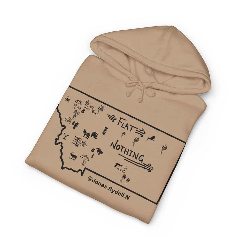 Original Montana Map Hoodie