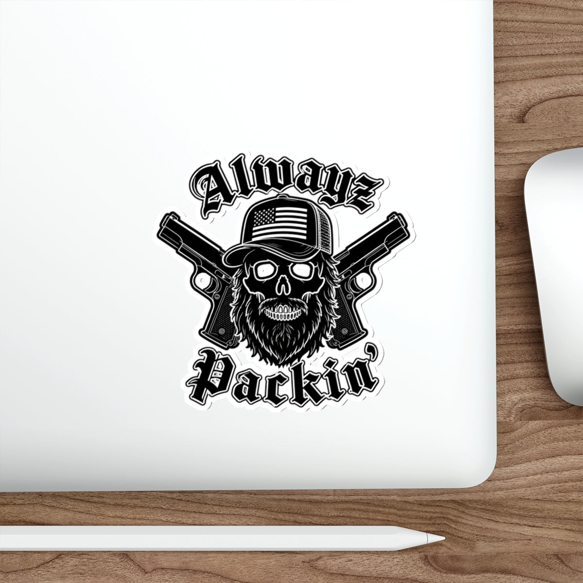 Alwayz Packin Sticker Variant