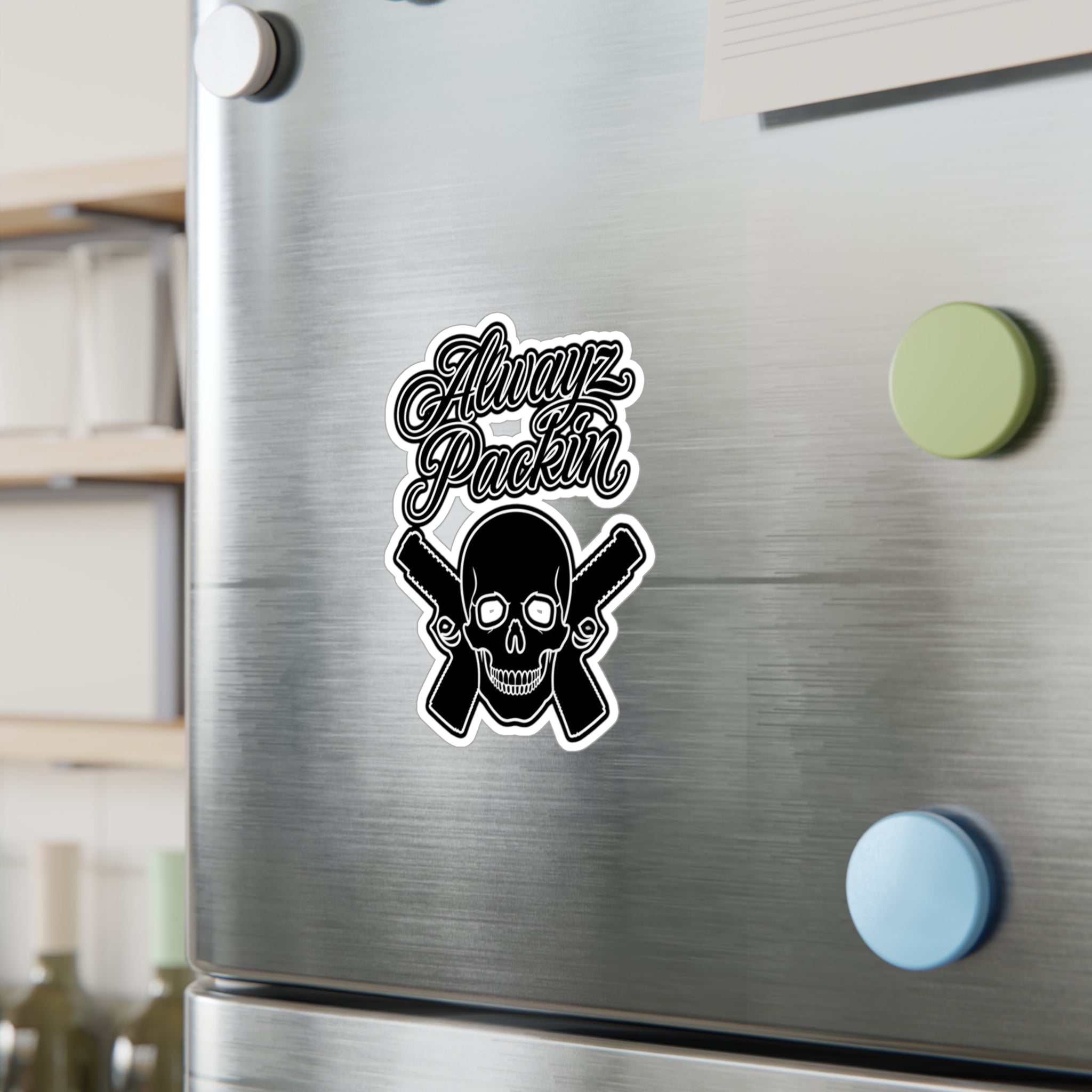 Alwayz Packin Sticker various sizes