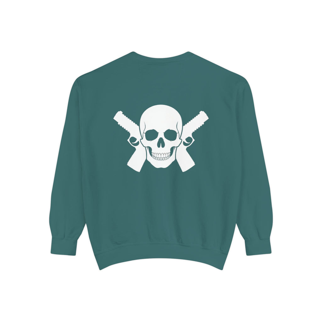 Alwayz Packin Front/ Skull Guns Back Sweatshirt