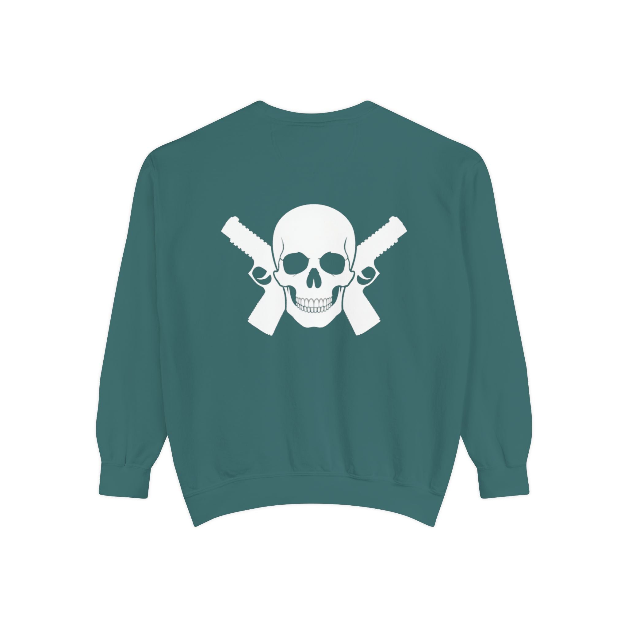 Alwayz Packin Front/ Skull Guns Back Sweatshirt