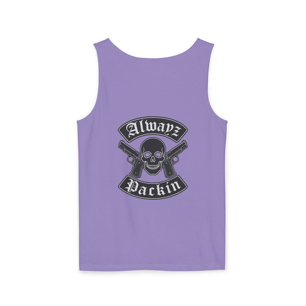 Alwayz Packin Front/ Skull Rocker Back