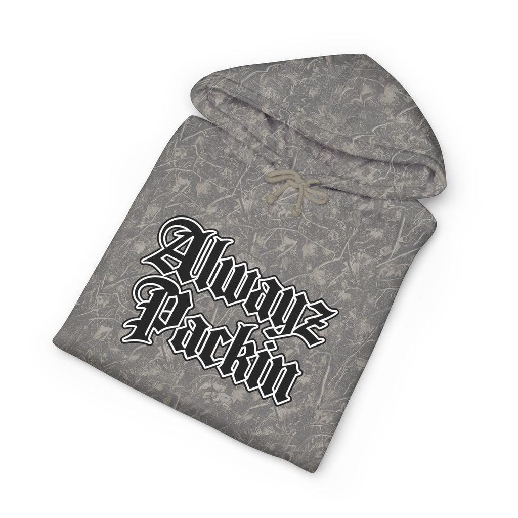 Alwayz Packin Front/ Skull and Guns Back with Rocker