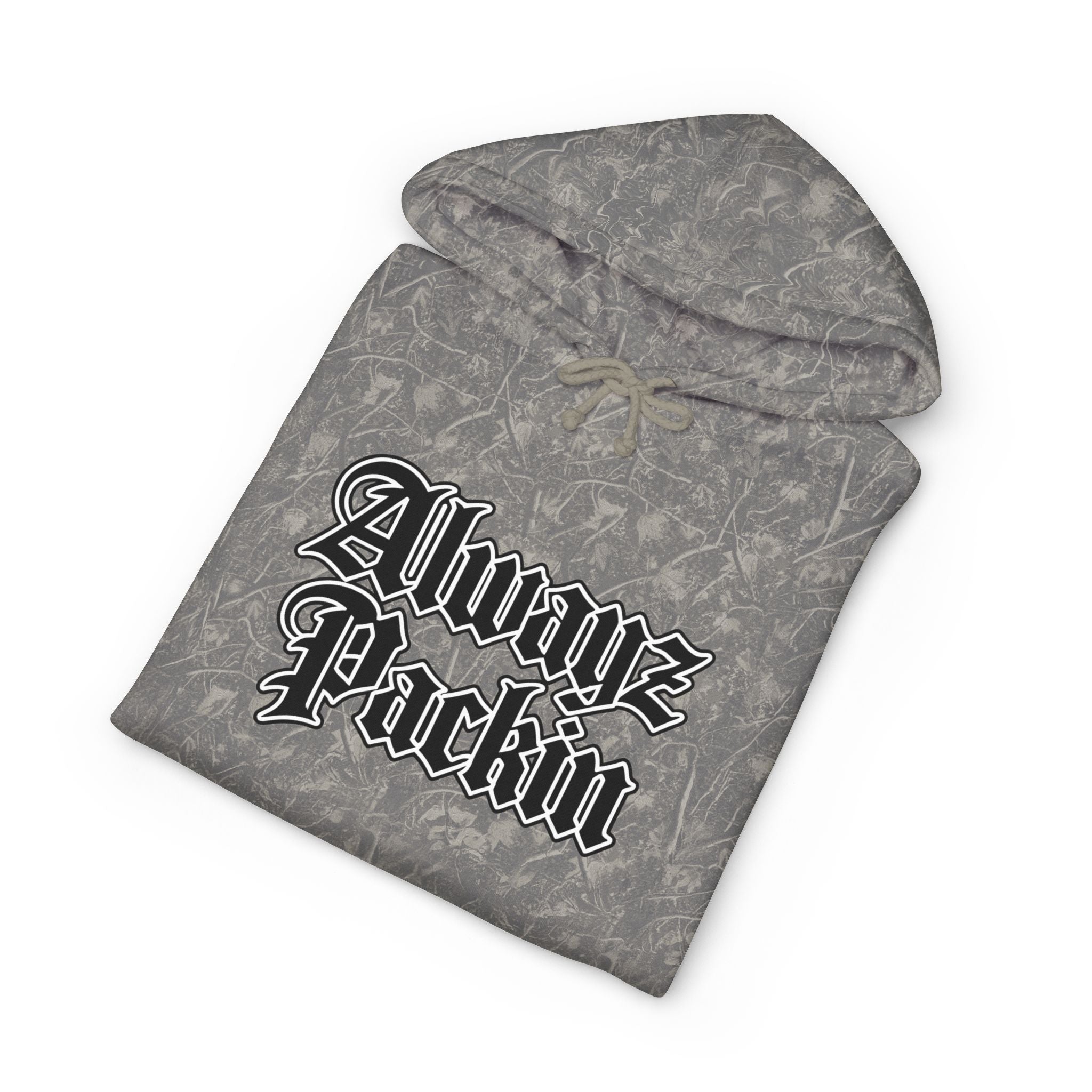 Alwayz Packin Front/ Skull and Guns Back with Rocker
