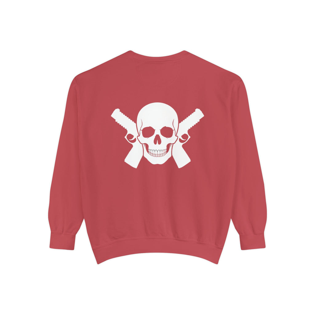 Alwayz Packin Front/ Skull Guns Back Sweatshirt