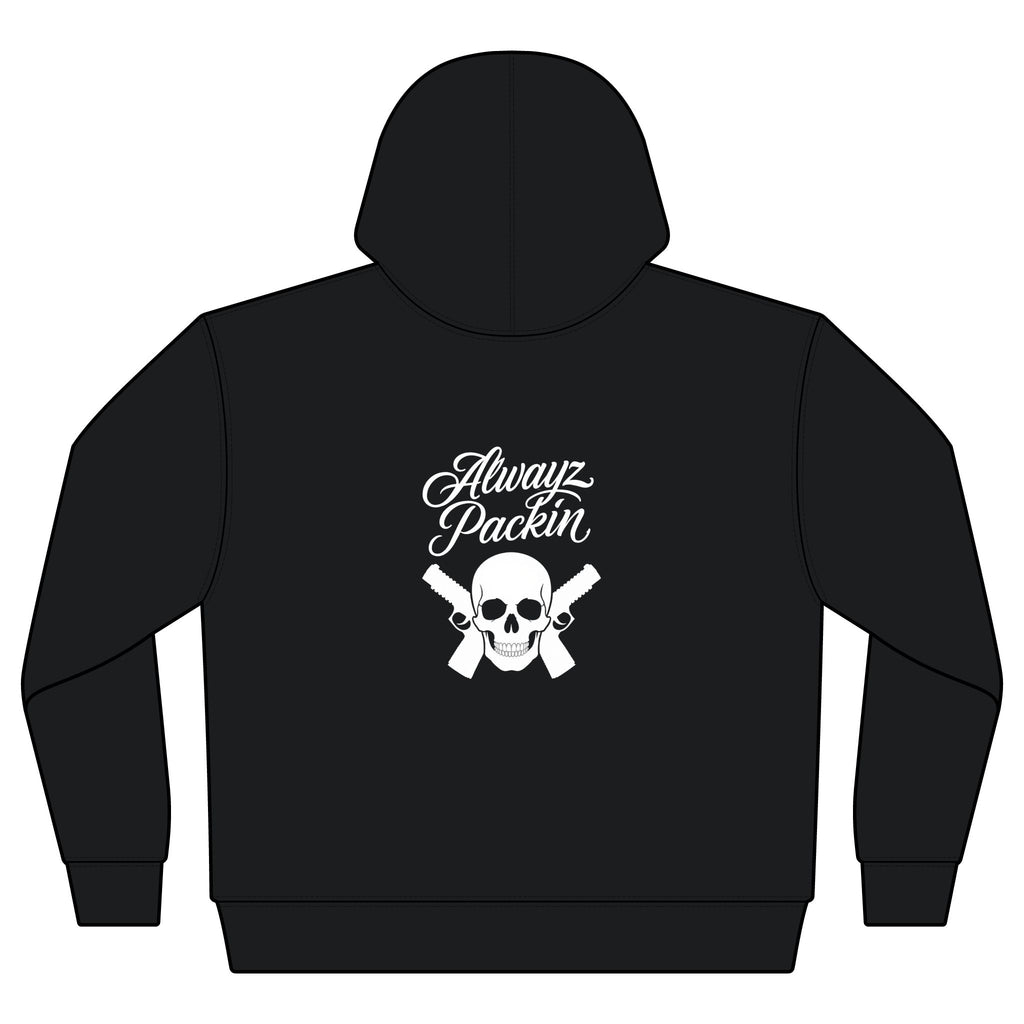 Alwayz Packin Men's Sherpa-Lined Full-Zip Hooded Sweatshirt