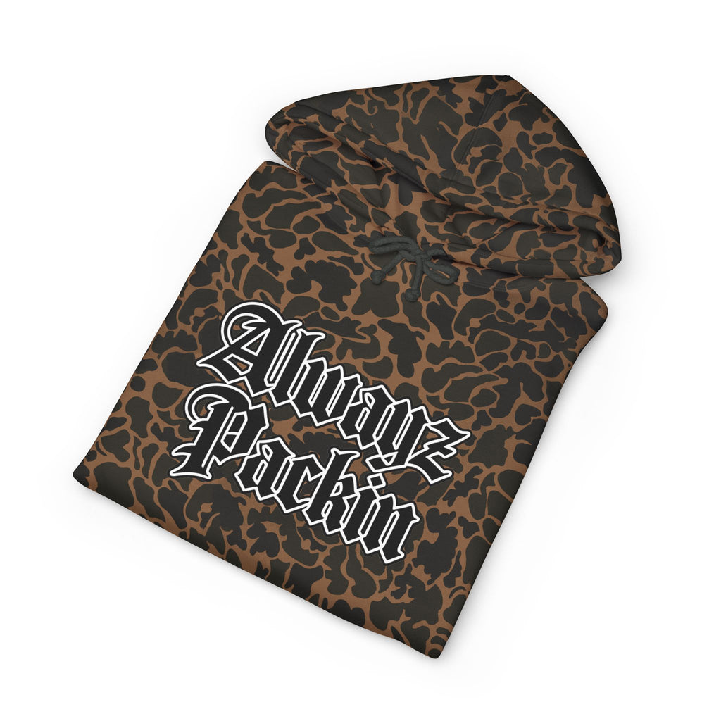Alwayz Packin Front/ Skull and Guns Back with Rocker