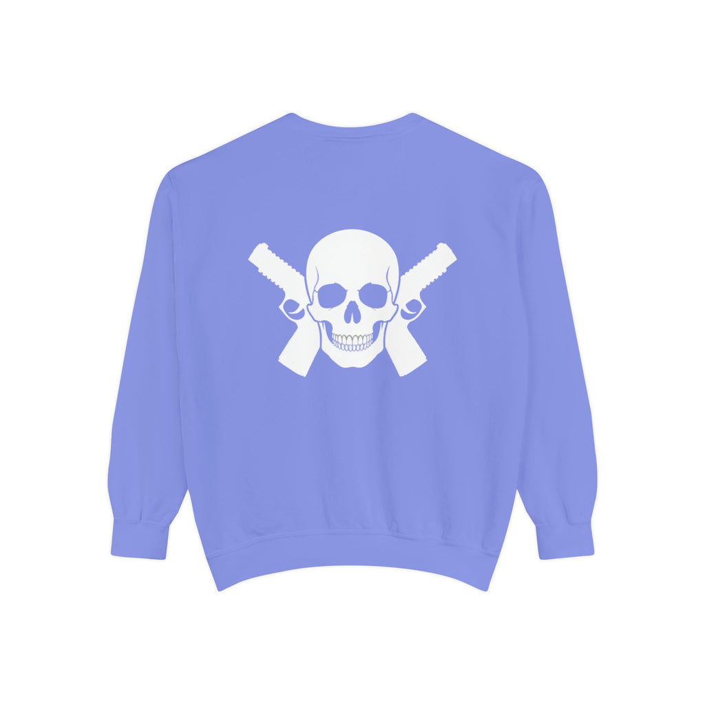 Alwayz Packin Front/ Skull Guns Back Sweatshirt