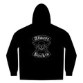 Alwayz Pack Front Zip/ Skull and Guns Rocker Back