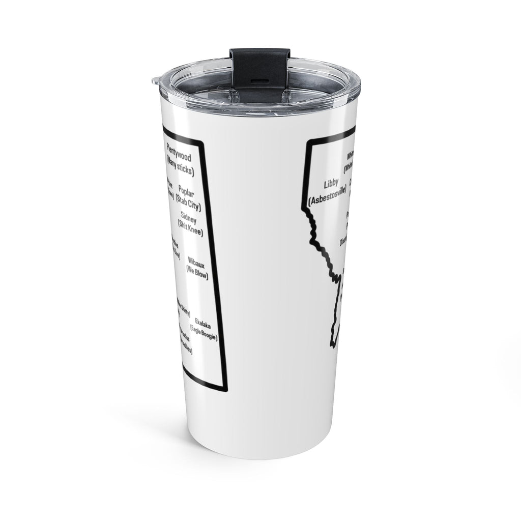 Montana Towns/ Nicknames Tumbler
