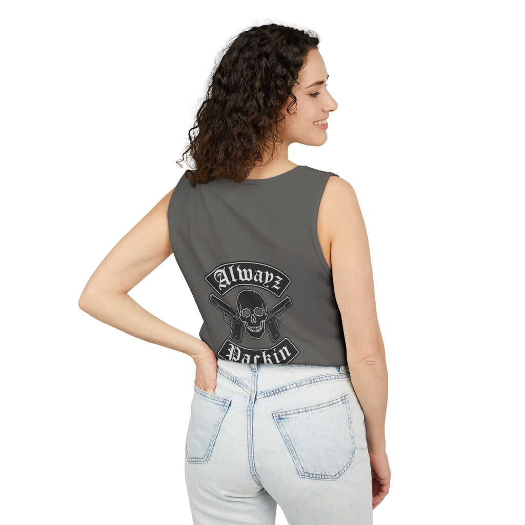 Alwayz Packin Front/ Skull Rocker Back