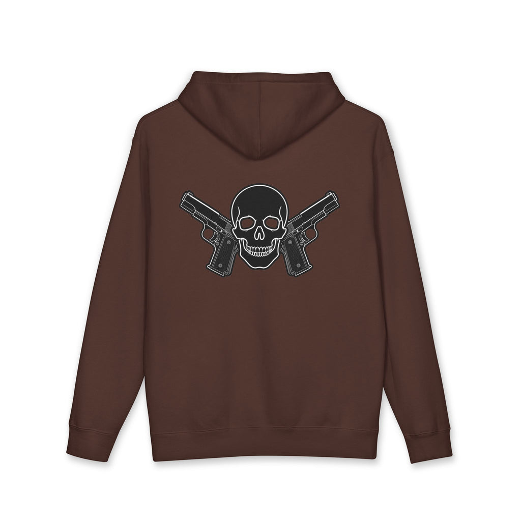 Alwayz Packin Front/ Skull and Guns Back