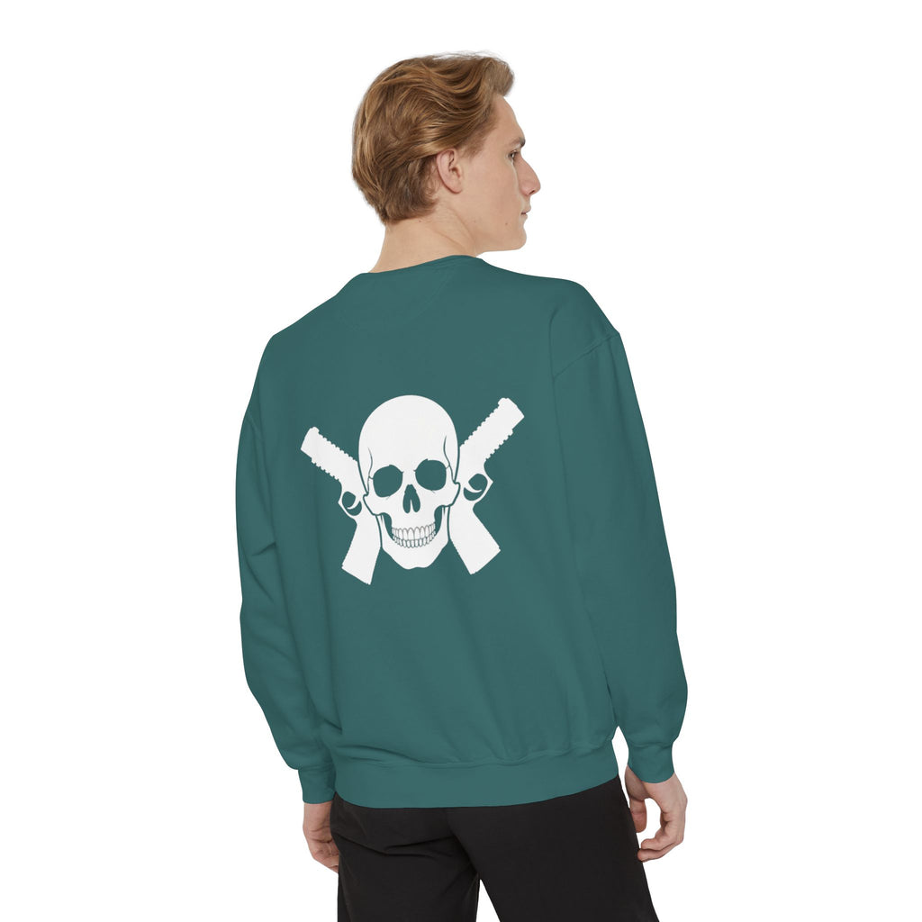 Alwayz Packin Front/ Skull Guns Back Sweatshirt
