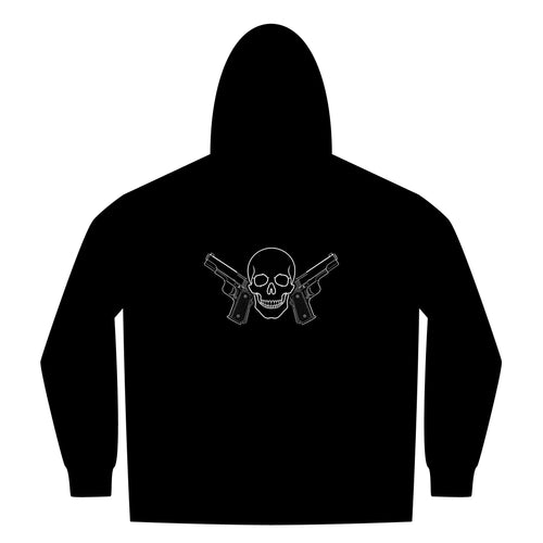 Alwayz Packin Front Zip/ Skull and Guns Back