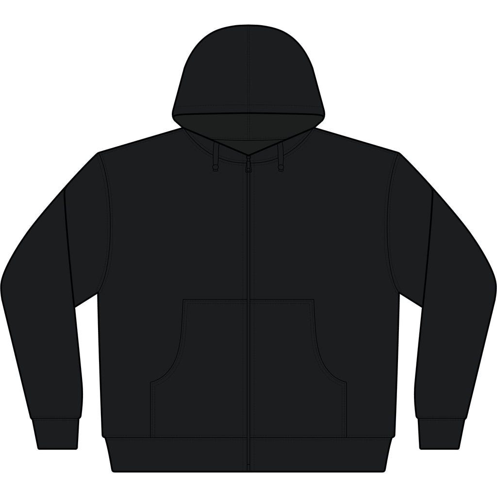 Alwayz Packin Men's Sherpa-Lined Full-Zip Hooded Sweatshirt
