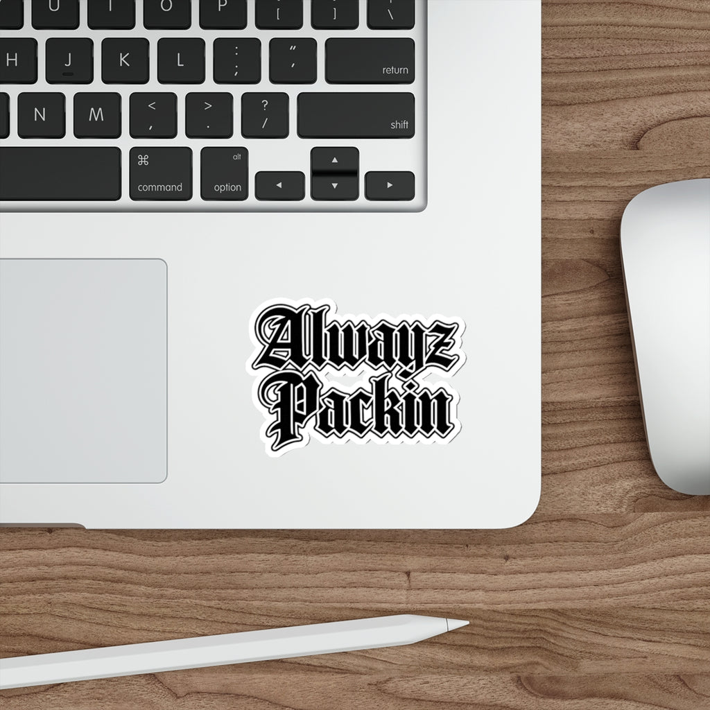 Alwayz Packin Sticker Variant
