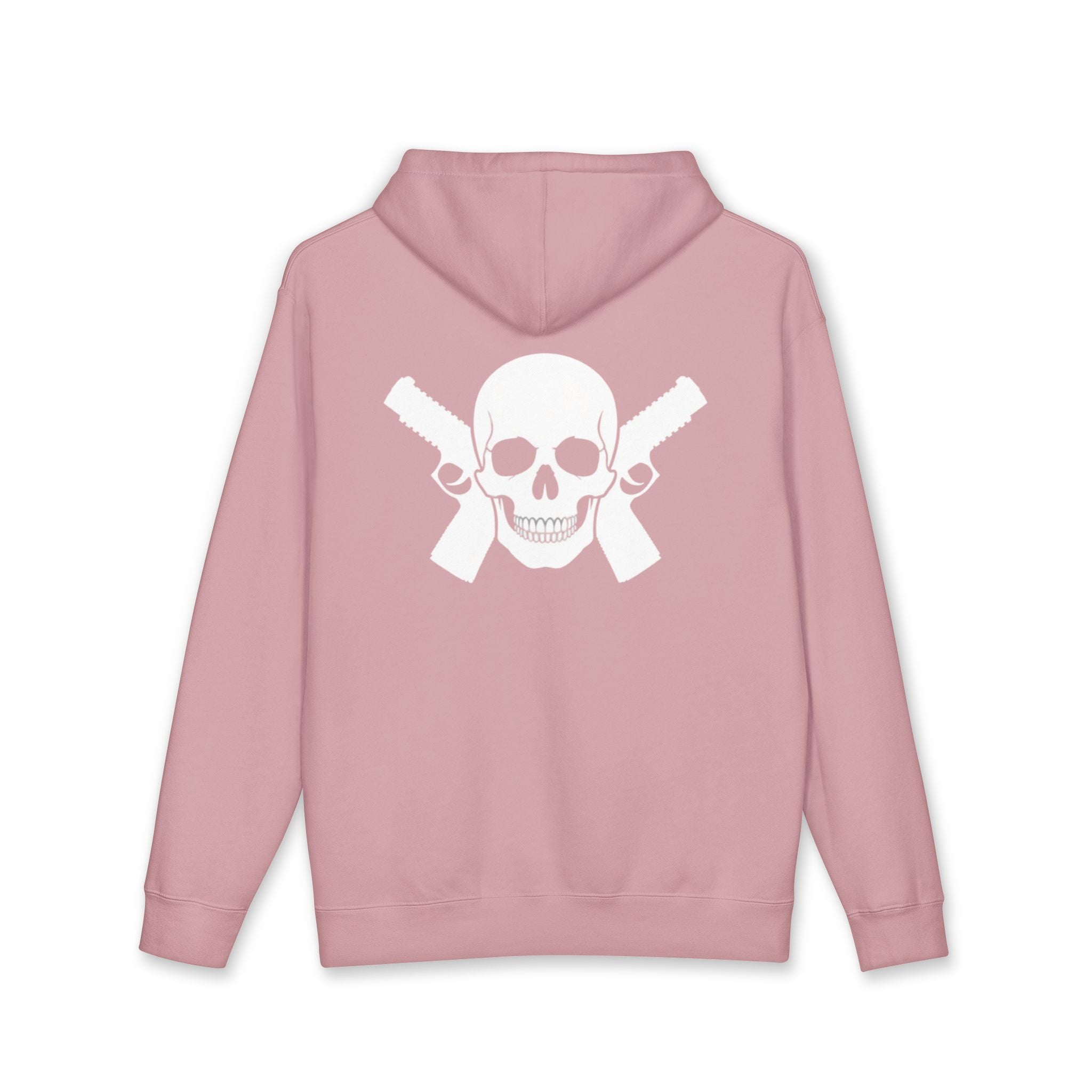 Alwayz Packin Front/ Skull and Guns back