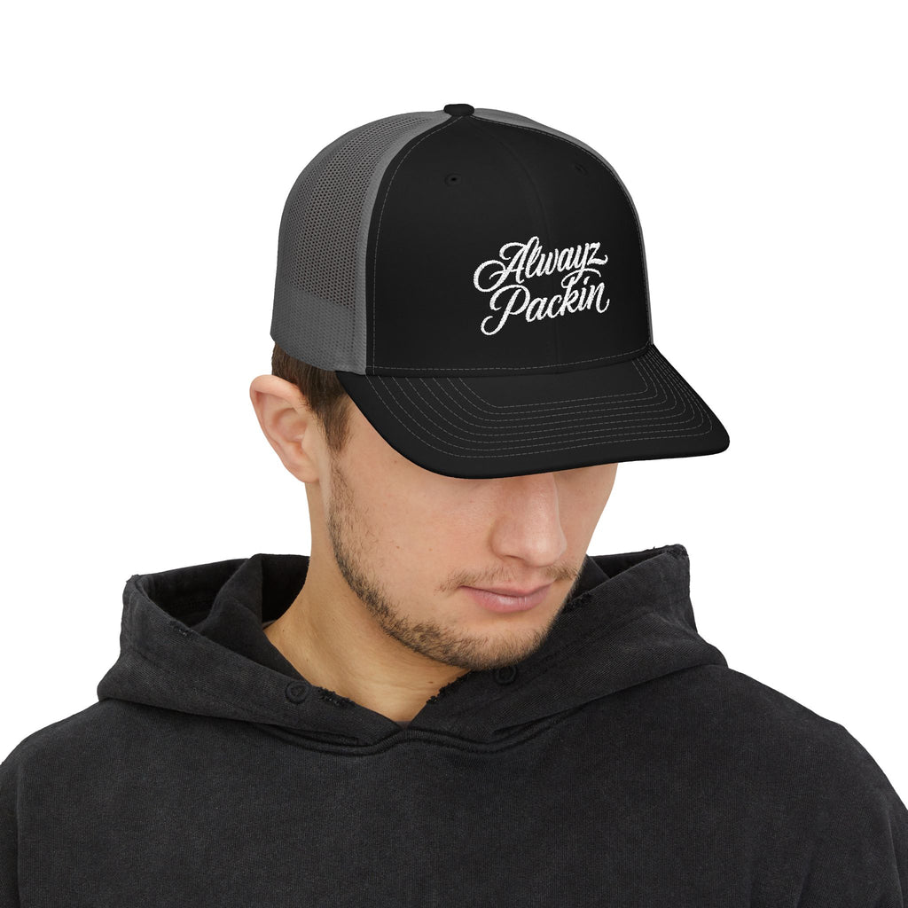Alwayz Packin Snapback Trucker Cap