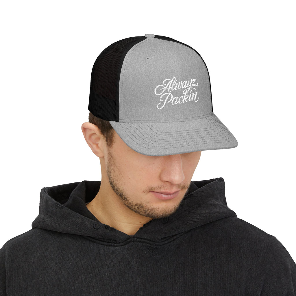 Alwayz Packin Snapback Trucker Cap