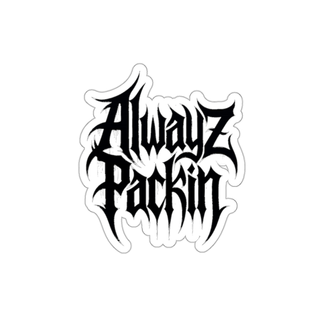 Alwayz Packin Sticker Variant