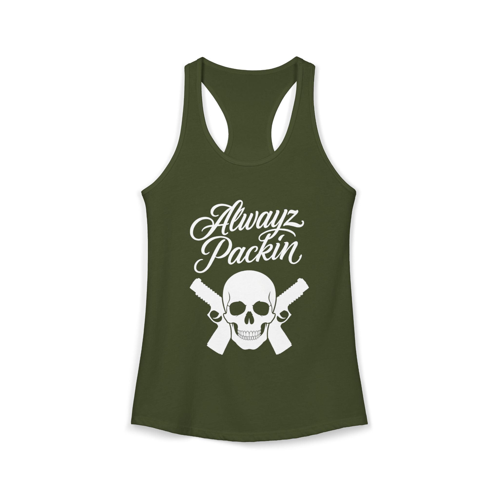 Alwayz Packin Racerback Tank
