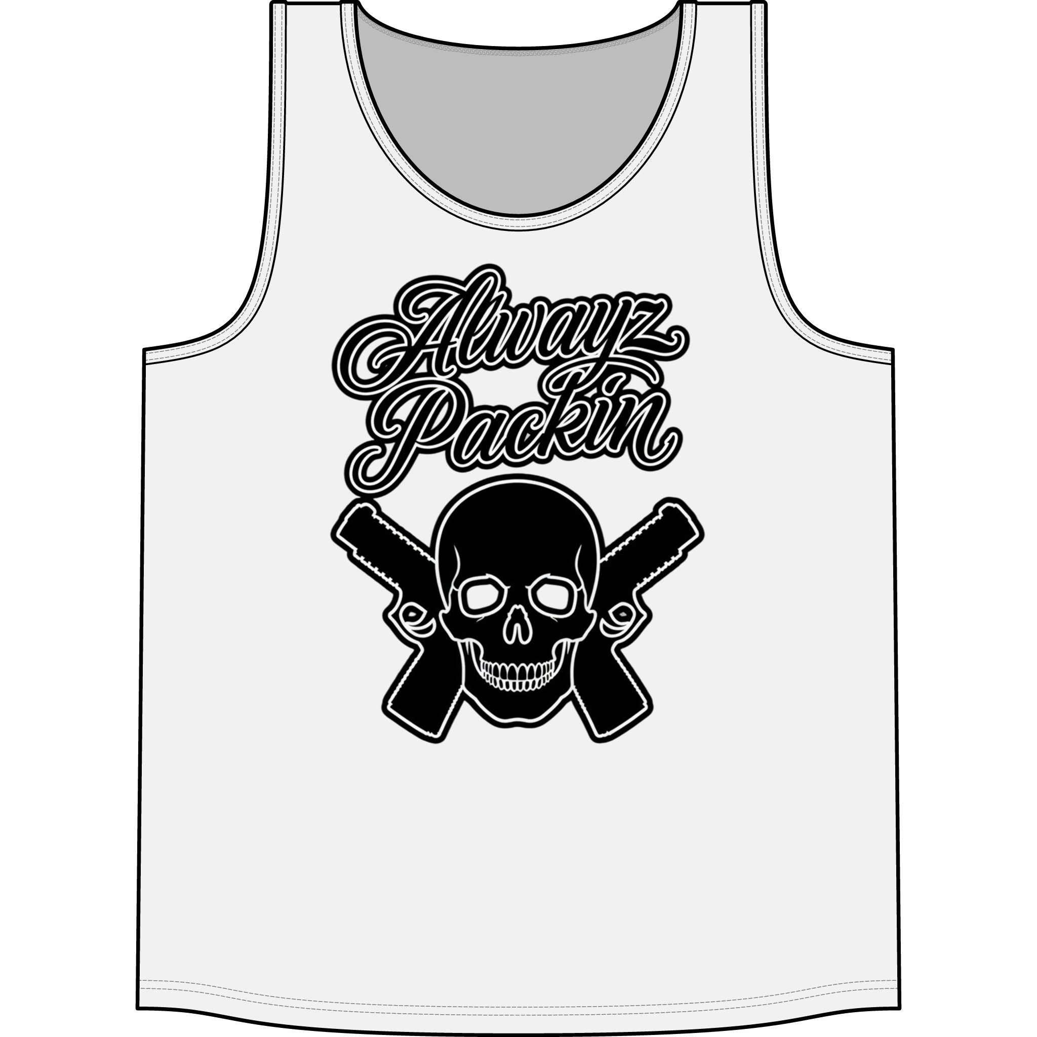 50% Cotton/ 50% Poly Alwayz Packin Tank