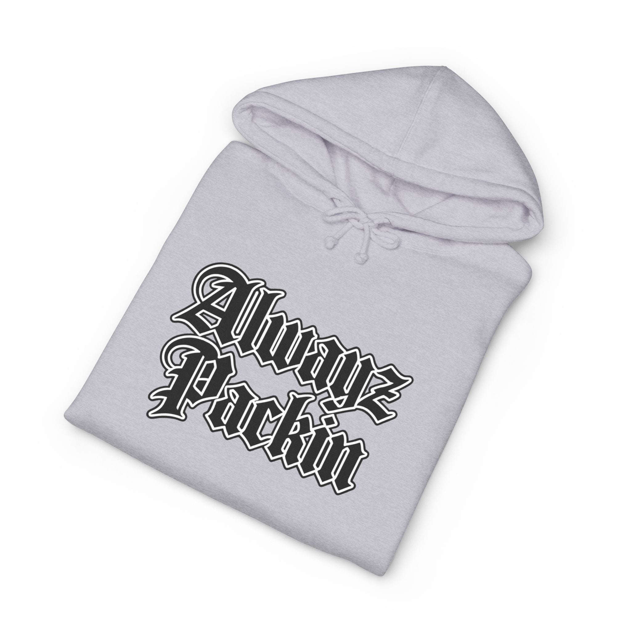 Alwayz Packin Front/ Skull and Guns Back with Rocker