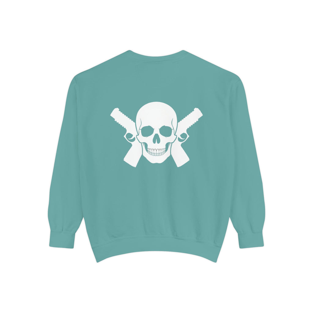 Alwayz Packin Front/ Skull Guns Back Sweatshirt
