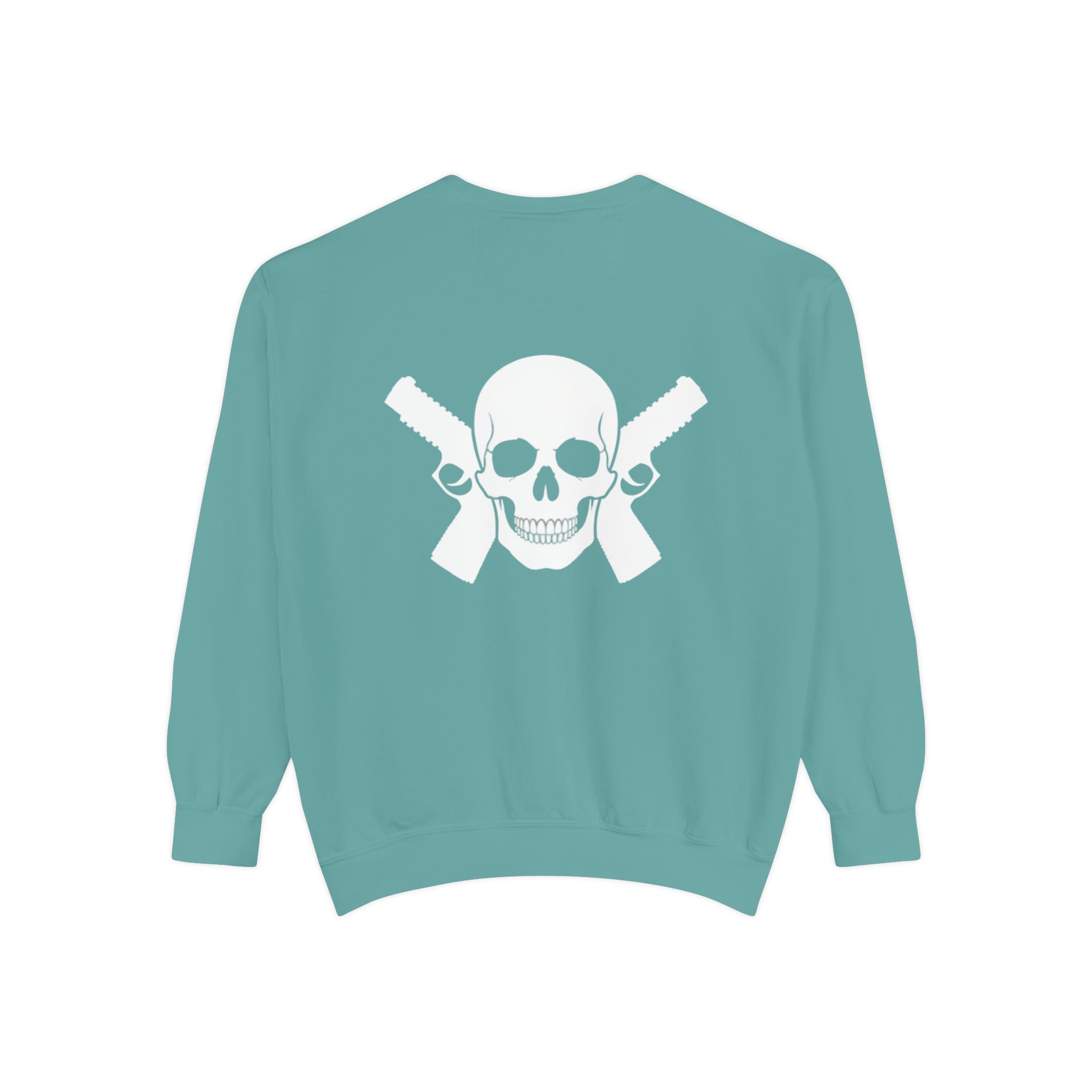 Alwayz Packin Front/ Skull Guns Back Sweatshirt