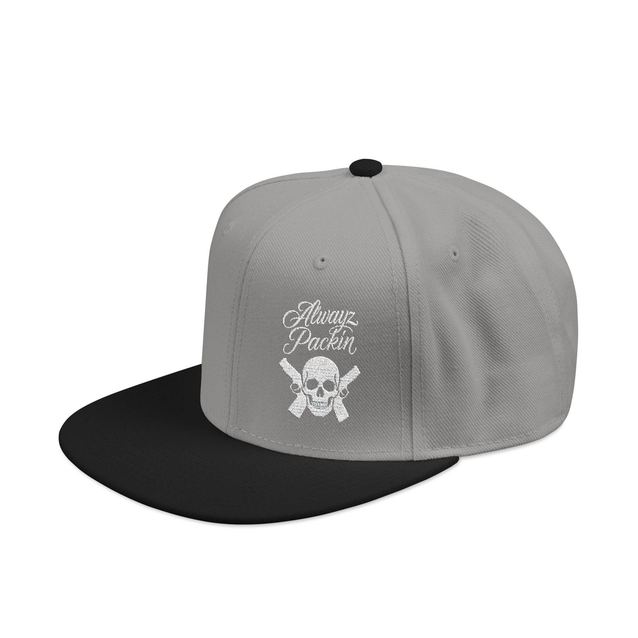 Embroidered Alwayz Packin Flat Bill