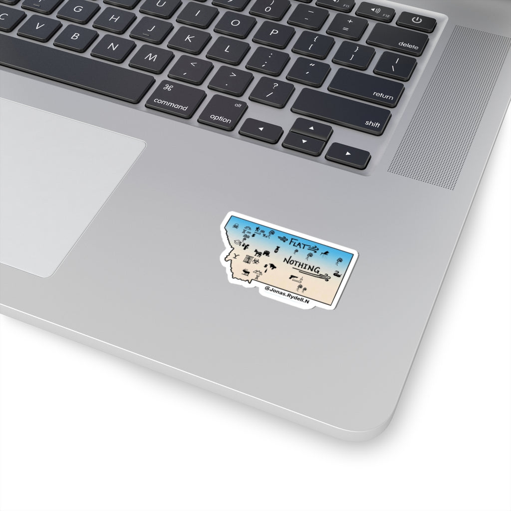 Original Montana Map Sticker