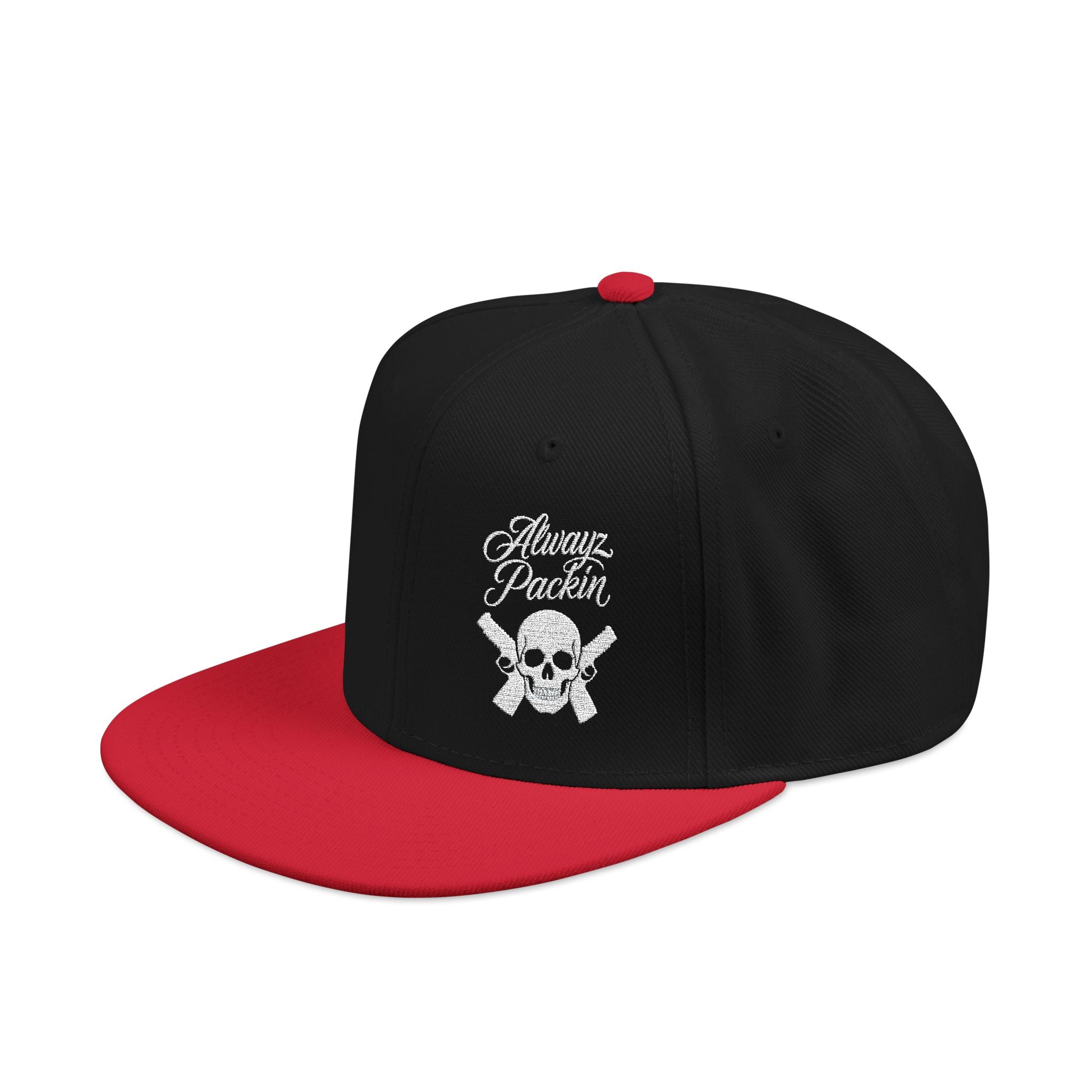 Embroidered Alwayz Packin Flat Bill