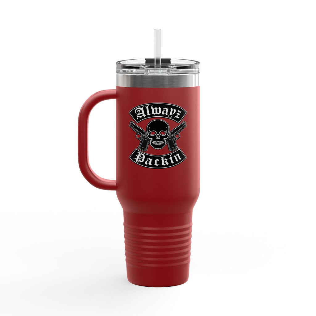 Alwayz Packin Insulated Travel Mug, 40oz
