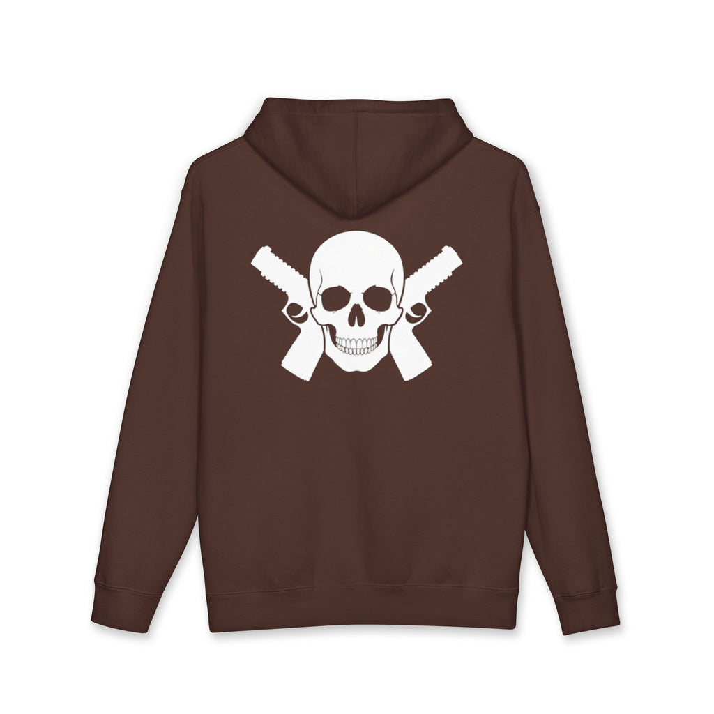 Alwayz Packin Front/ Skull and Guns back