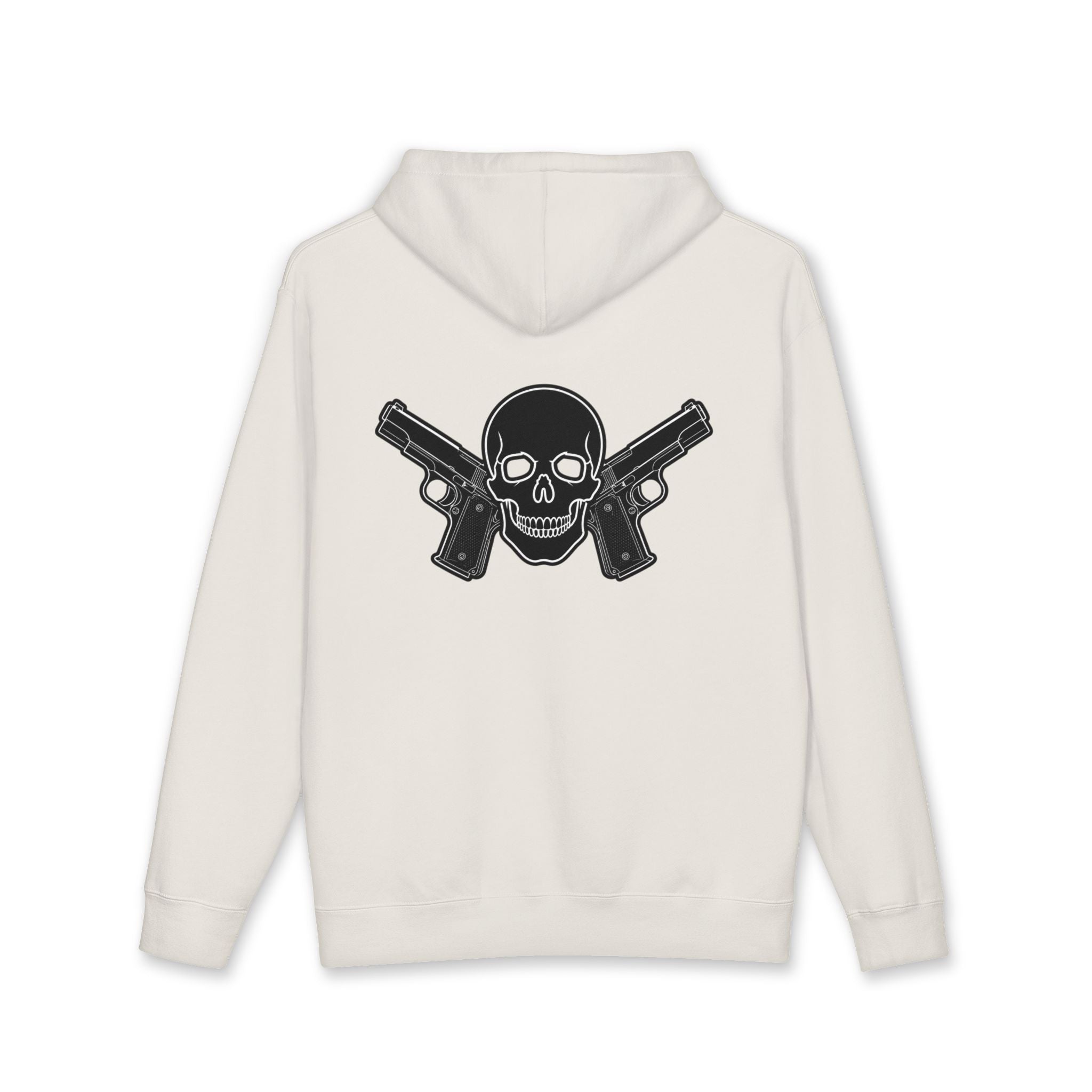 Alwayz Packin Front/ Skull and Guns Back