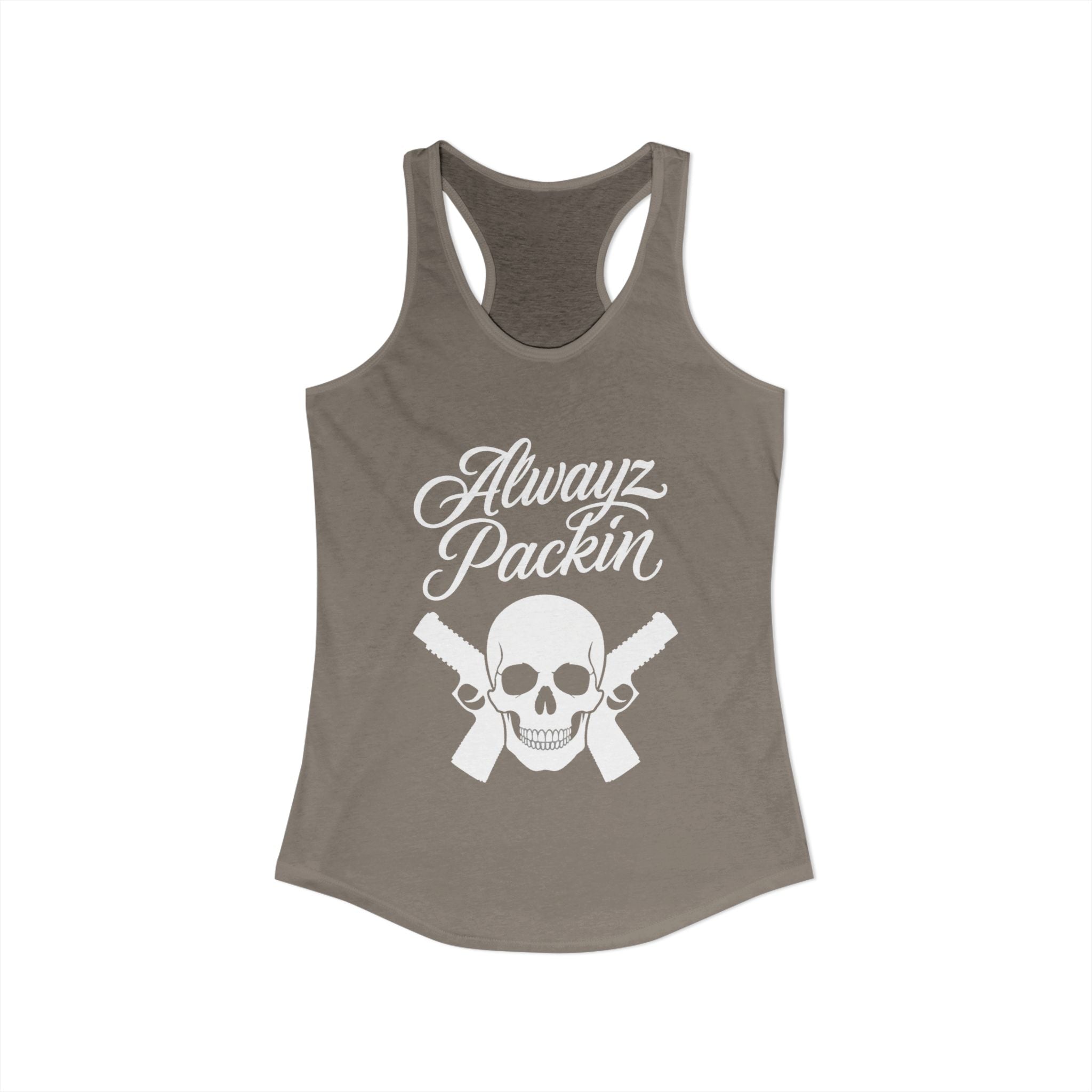 Alwayz Packin Racerback Tank