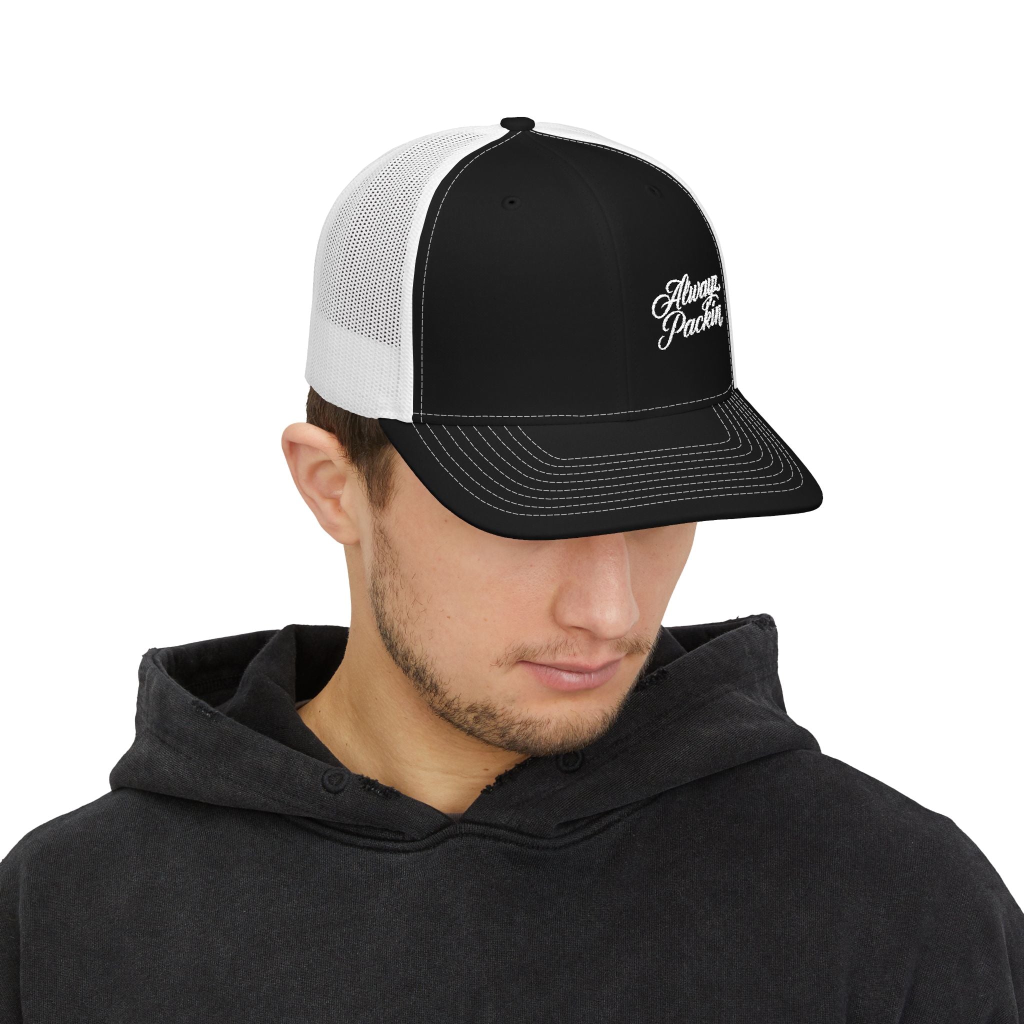 Alwayz Packin Embroidered Trucker Hat