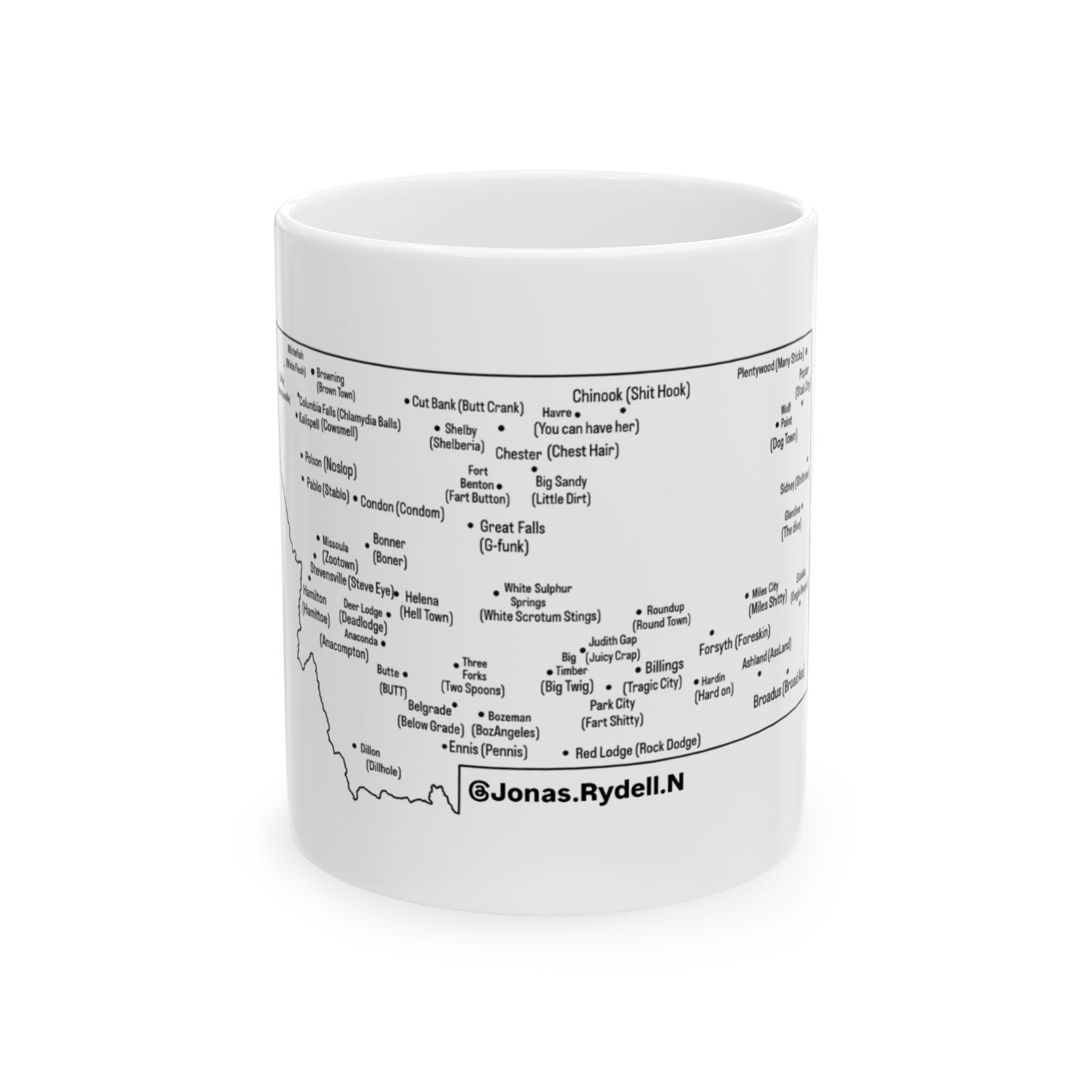 Montana Towns/ Nicknames