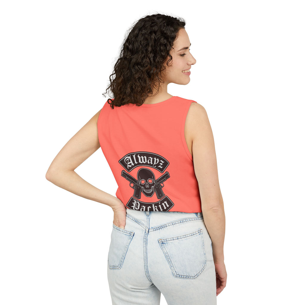 Alwayz Packin Front/ Skull Rocker Back