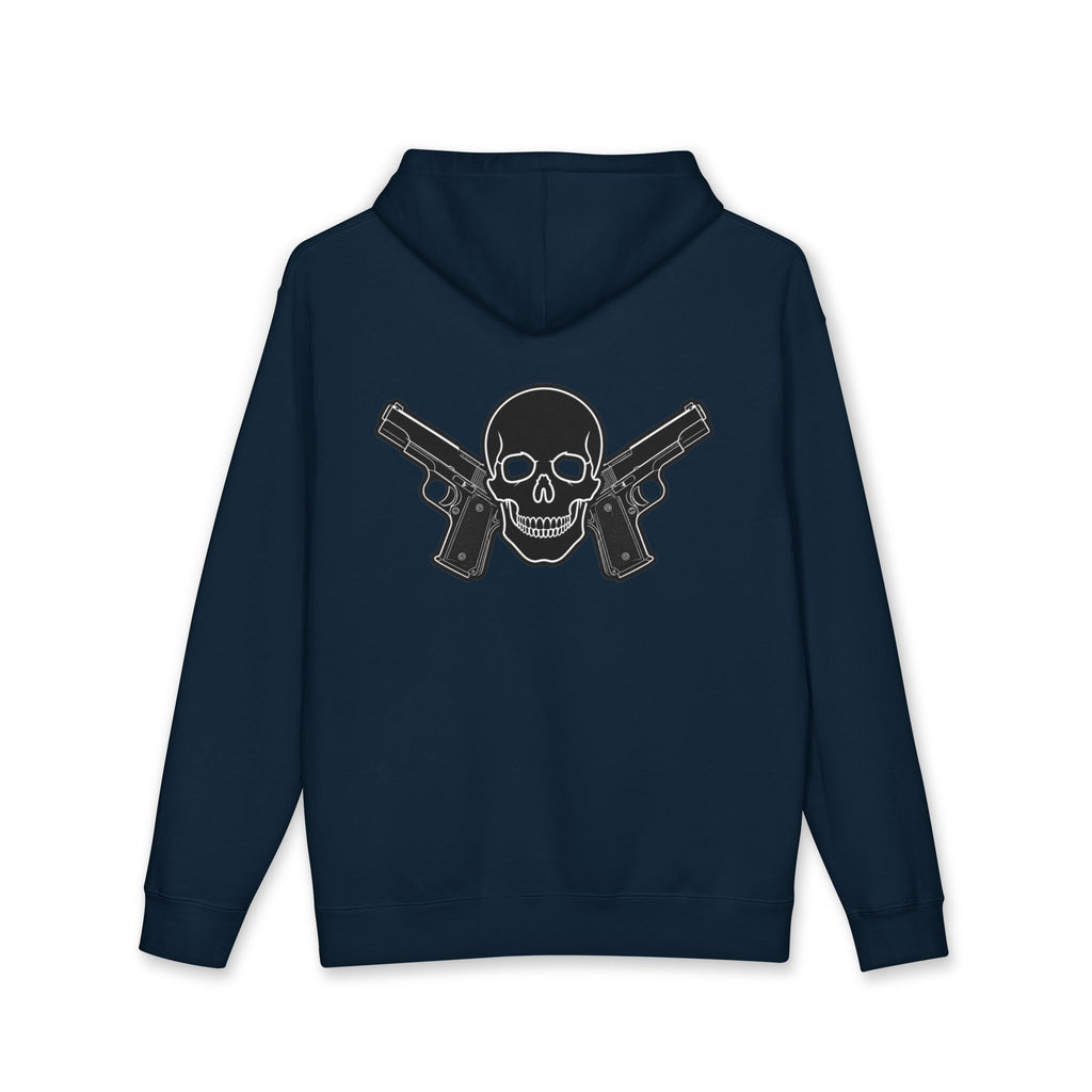 Alwayz Packin Front/ Skull and Guns Back