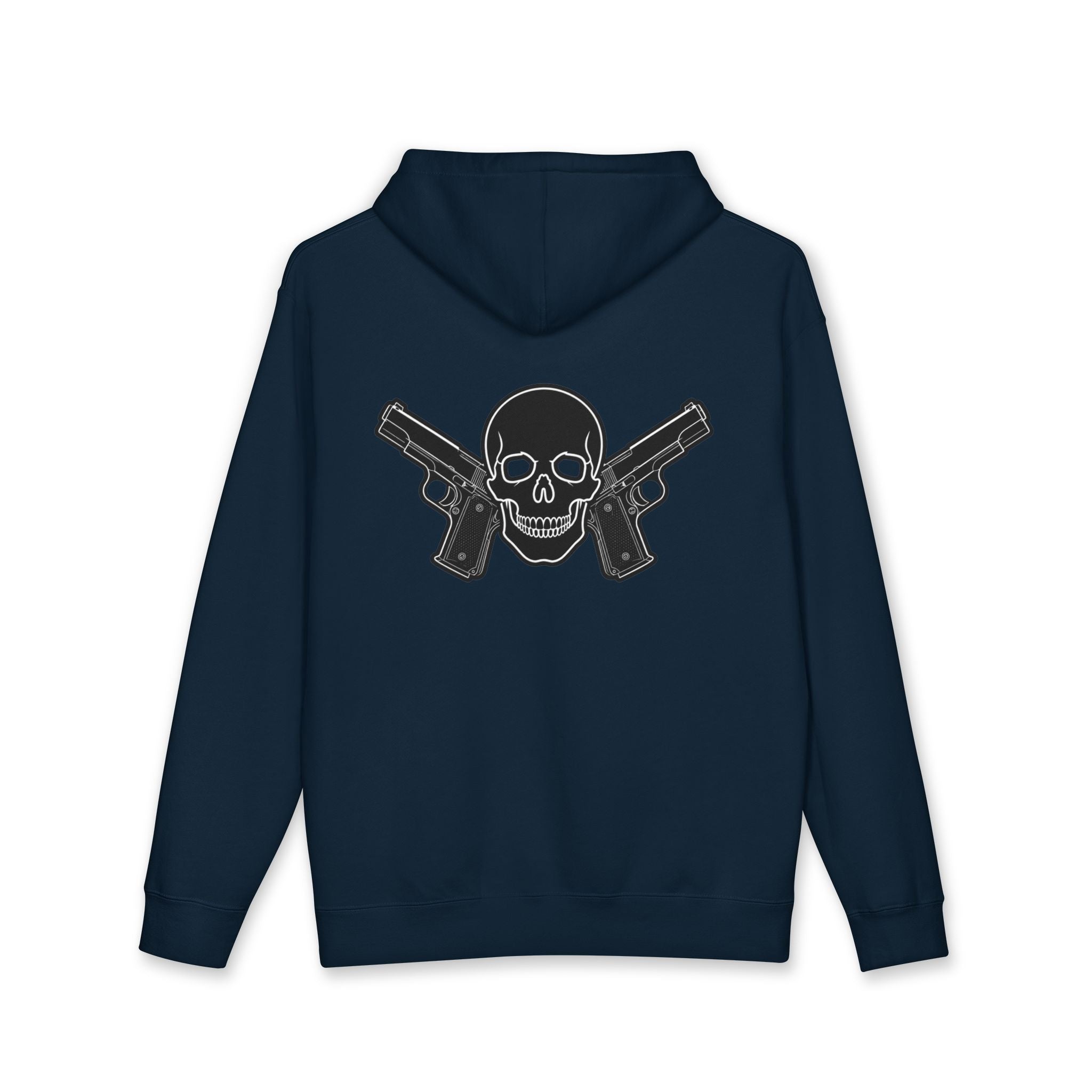 Alwayz Packin Front/ Skull and Guns Back