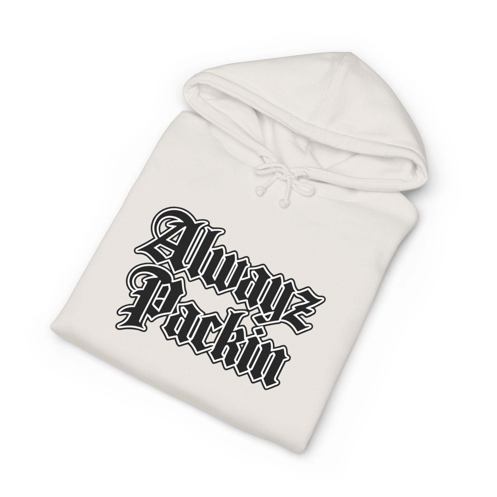 Alwayz Packin Front/ Skull and Guns Back with Rocker