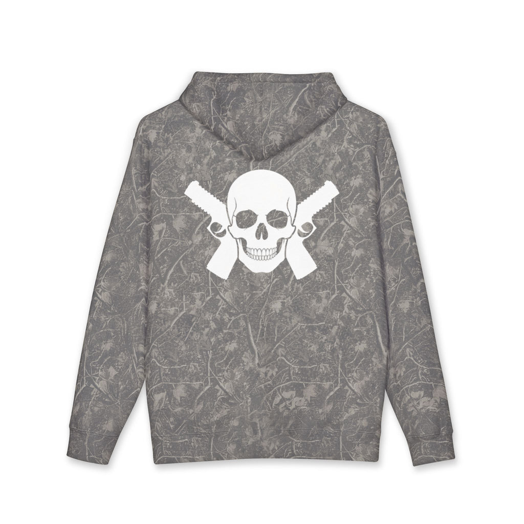 Alwayz Packin Front/ Skull and Guns back