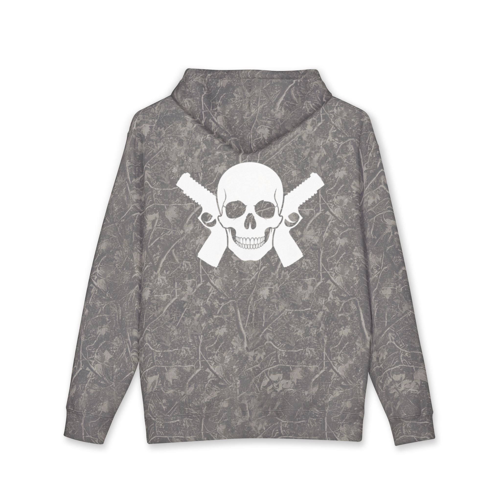 Alwayz Packin Front/ Skull and Guns back